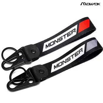 Для Ducati Monster 796 795 821 696 695 600 620 400 950 937 1200 1200s 1100 monster821 Аксессуары для мотоциклов Брелок для ключей