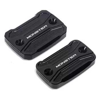 Для Ducati Monster 821 796 795 696 695 аксессуары для мотоциклов передняя крышка бачка тормозной жидкости сцепления крышка маслозаливной горловины MONSTER