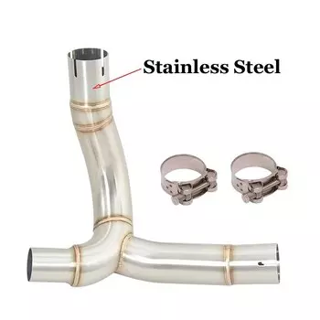 Для Ducati Monster 950 937 2021 2022 2023 выхлопные системы мотоцикла, среднее звено, соединение из нержавеющей стали, оригинал