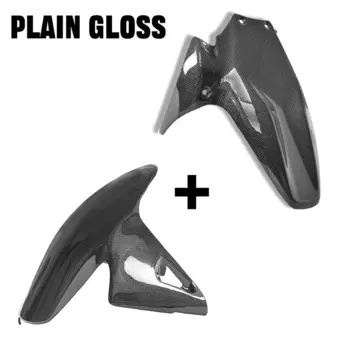 Для DUCATI Panigale/Streetfighter V2 2020-2023 2024, переднее крыло из углеродного волокна и заднее крыло, брызговик, обтекатели мотоцикла, глянцевый