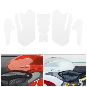 Для DUCATI PANIGALE V2 899 959 1199 129 мотоциклетная противоскользящая накладка на топливный бак, боковая наколенница, защитная наклейка, защитная наклейка