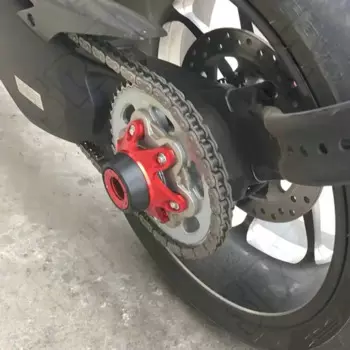 Для Ducati Panigale V4 V2 1299 1199 1098 уличный истребитель мотоцикл заднее колесо вилка мост защита от ударов слайдеры декоративный вал