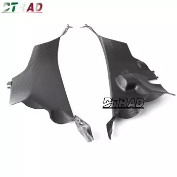 Для DUCATI Panigale V4 V4S V4R 2018-2023 100% углеродное волокно, внутренние панели, крышки воздуховодов, комплекты боковых обтекателей, аксессуары для мотоциклов