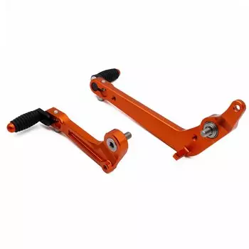 Для Duke 390 Duke 390 2024 2025 алюминиевая педаль с ЧПУ, рычаг переключения передач и аксессуары для заднего тормозного рычага