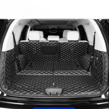 Для EXEED VX 2021 2022 2023 2024 Автомобильный коврик для багажника, задний багажник, кожаный напольный ковер, защитный коврик, аксессуары, коврики