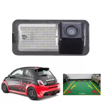 Для Fiat 500 Abarth 500 2007-2020 Fiat 500C 595C 695C 312C Автомобильная камера заднего вида для парковки заднего вида