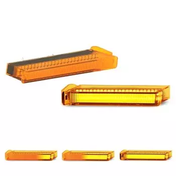 Для Ford F150 F-150 Raptor экспедиция Lincoln Mark LT Светодиодный лампа для бокового зеркала янтарные боковые динамические поворотники заднего вида