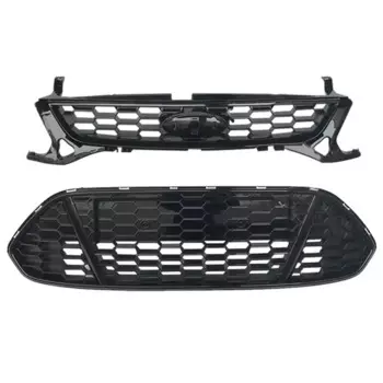 Для Ford Mondeo MK4 2011 2012 2013, решетка воздухозаборника, сотовая сетка, решетка радиатора автомобиля, передний бампер, верхняя нижняя гоночная решетка