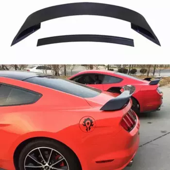 Для Ford Mustang Материал ABS Задний спойлер багажника Крыло GT350 R стиль 2015 2016 2017 Авто гоночный автомобиль Стайлинг Хвостовое крыло
