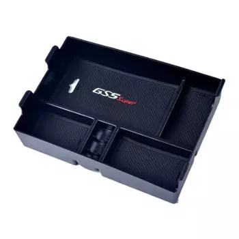 Для GAC Trumpchi GS5 2019-2021 ящик для хранения центрального подлокотника, нескользящий коврик на центральной консоли/органайзер из АБС-пластика, держатель контейнеров