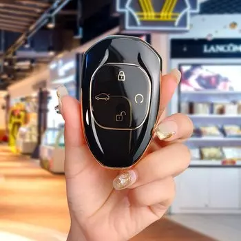Для GAC Trumpchi Мягкий чехол из ТПУ для дистанционного ключа автомобиля, защитный держатель для ключа, брелок GS7 GS8 GM8 GS5 GA6 GM6, аксессуары для автомобильных ключей