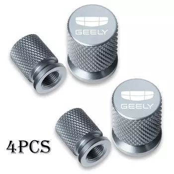 Для Geely Atlas Coolray Emgrand EC7 EC8 X7 EX7 CK2 Автомобильные колеса, колпачки для клапанов шин, крышки для штока шин, Airdust, водонепроницаемые автомобильные аксессуары