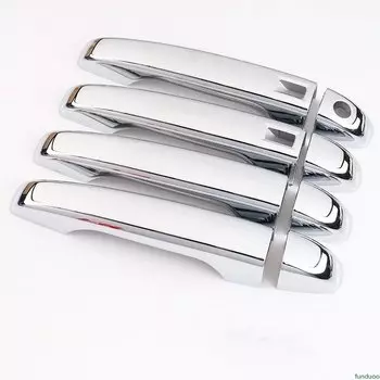 Для Geely Atlas Emgrand NL-3 Proton X70 BO YUE углеродное волокно хромированная Автомобильная Дверная ручка Крышка декор отделка стикер Стайлинг Аксессуары