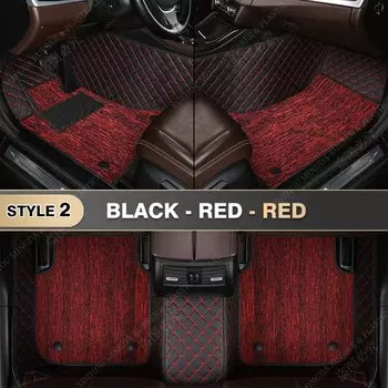 Для Geely Coolray 2019 2020 2021 2022 2023 2024 2025 двухслойные автомобильные коврики для ног, коверы, аксессуары для интерьера