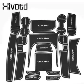 Для Geely Coolray BelGee X50 2024, внутренняя крышка, нескользящий резиновый коврик, пылезащитный коврик, подставки для кружки, подушка для ног, аксессуары для ворот