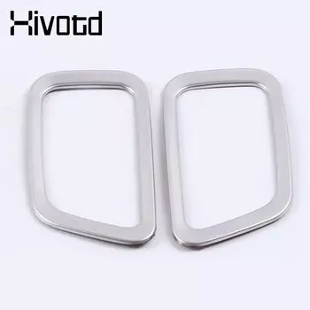 Для Geely Coolray SX11 BelGee X50 2024, внутренняя передняя розетка для кондиционера, декоративная крышка, наклейка, детали из нержавеющей стали