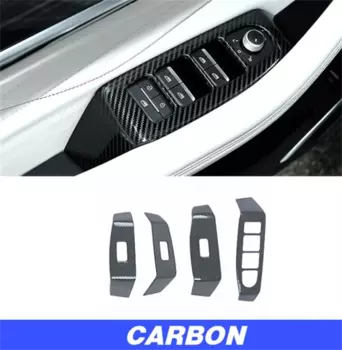 Для Geely Monjaro 2021 2022 2023 крышка кнопки окна автомобиля стеклянная подъемная панель интерьерный Стайлинг декоративные детали аксессуары