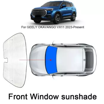 Для GEELY OKAVANGO VX11 2023-PRESENT автомобильные солнцезащитные козырьки с защитой от ультрафиолета, занавеска на боковое окно, солнцезащитный козырек, козырек, коврик для лобового стекла