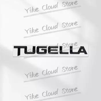 Для Geely Tugella 2019-2023 2024, украшение с буквами, эмблема, Стайлинг автомобиля, 3D металлический значок, багажник, самоклеящиеся наклейки