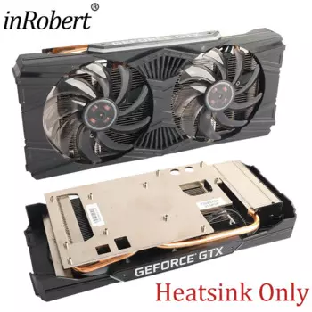 Для геймпада/Palit GTX 1660 1660S 1660Ti RTX 2060 2060S видеокарта GHOST Heastink FDC10H12S9-C Охлаждающий радиатор для видеокарты