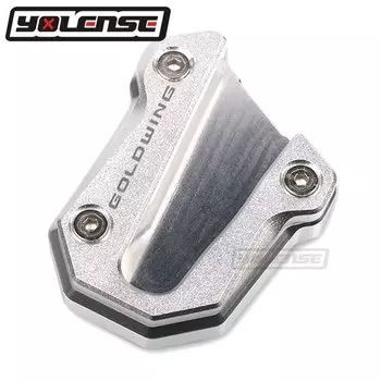 Для GL1800 Goldwing 1800 GL 1800 18-23 мотоциклетная подставка с ЧПУ, боковая подставка для ног, удлинитель, опорная пластина, увеличенная подставка