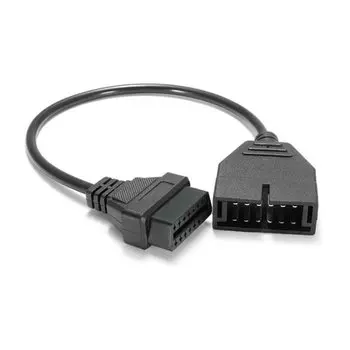 Для GM 12-контактный OBDII OBD2 автоматический диагностический разъем-адаптер Кабель GM12 на 16-контактный кабель для автомобилей GM Адаптер автоматического сканера