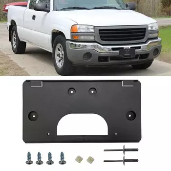 Для GMC Sierra 1500 2003-2007 годов держатель кронштейна переднего номерного знака 15199886
