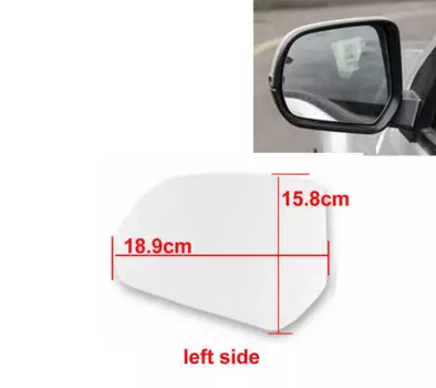 Для Great Wall Pickup Wingle 7 2018 2019, автомобильные аксессуары, наружные боковые зеркала, стеклянные линзы, линзы зеркала заднего вида с подогревом