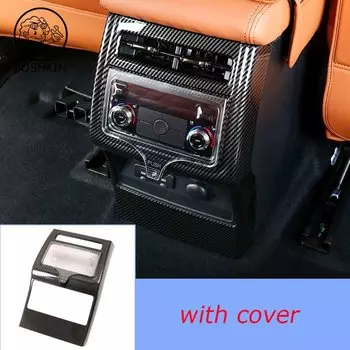 Для GWM HAVAL H9 MKII 2024 2025 Новый задний подлокотник H9 из углеродного дерева, кондиционер, вентиляционная крышка переменного тока, аксессуары с защитой от ударов