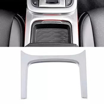 Для GWM Tank 300 2022 2023 центральная консоль коробка для хранения Панель рамка отделка аксессуары для интерьера черный углеродный нержавеющая сталь декор