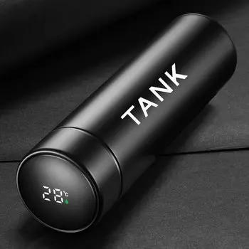 Для GWM Tank 300 500 2020 2021 2022-2024 умная изоляционная чашка из нержавеющей стали бутылка для воды со светодиодным цифровым дисплеем температуры