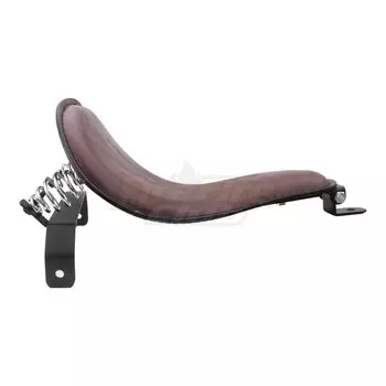 Для Harley Chopper Bobber Cafe Racer мотоцикл на заказ седло из искусственной кожи подушки для сиденья весенний одиночный кронштейн сиденья универсальный