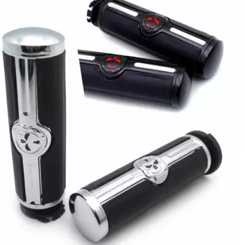 Для Harley Davidson 1996-Later VRSC XL XR Dyna Softail YAMAHA Kawasaki классические детали мотоцикла череп 1 "механические ручки