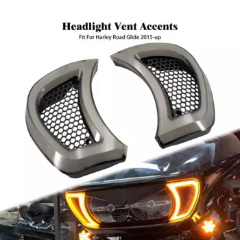 Для Harley Road Glides мотоциклетная фара с вентиляционным отверстием, лампы индикатора, ходовые огни Ultra FLTRX Limited 2015-2023