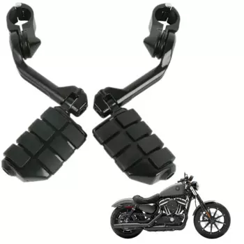 Для Harley Road King Street Glide 32 мм 1 1/4 "1,25" защита двигателя мотоцикл длинные угловые подножки для шоссе подставка