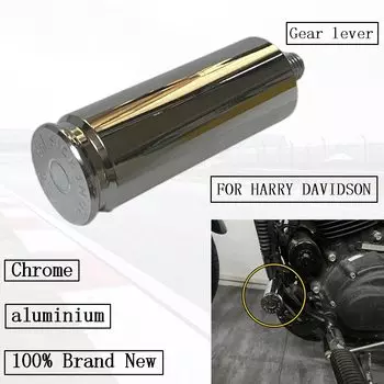 Для Harley Sportster 883 1200 Dyna Fat Bob breaker Softail Touring Custom рычаг переключателя передач Shifter Peg Aluminum