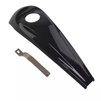 Для Harley Touring Glides Road King 08 вверх мотоциклетная черная гладкая панель топливного бака консоль отделочная панель Комплект Масляный Бензобак Крышка