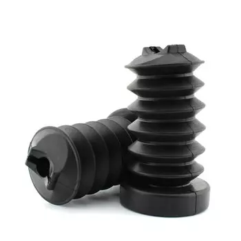 Для Harley Touring Street Electra Glide Road King 97-13 черный резиновый чехол на заднюю вилку, чехол амортизатора, детали мотоцикла