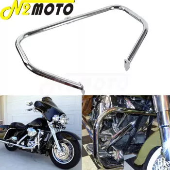 Для Harley Touring защита двигателя Crash Bars Street Electra Glide FLHX FLHXS Road King FLHR Ultra Limited FLHTK FLHTKL FLHT 
 97-08