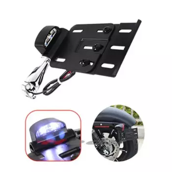 Для Harley Xl883 1200 48, модифицированный кронштейн номерного знака, держатель заднего номерного знака, боковая рамка, рамка номерного знака