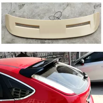 Для хэтчбека Ford Focus 2007-2014 года, спойлер на крышу, заводской стиль, комплект аксессуаров для корпуса заднего крыла из АБС-пластика