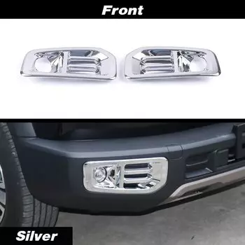 Для Haval Dargo 2023, аксессуары для внешней модификации, АБС-пластик, хромированная передняя и задняя противотуманная фара, декоративные детали для стайлинга автомобиля