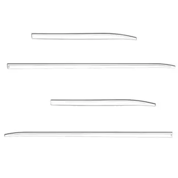 Для Haval Dargo 2023, внешние аксессуары, накладка на порог автомобиля, хромированная защитная накладка из нержавеющей стали, Стайлинг автомобиля