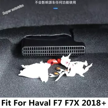 Для Haval F7 F7X 2018 -2023 автомобильный под заднее сиденье AC тепловой пол воздуховод пылезащитный чехол маска защитные аксессуары
