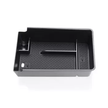 Для HAVAL H6 3-го поколения GT 2021-2024 подлокотник ящик для хранения аксессуары для хранения уборки лоток для центральной консоли черный ABS