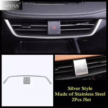 Для Haval Jolion 2021 - 2024 Авто центральное управление приборной панели кондиционирование воздуха фотообои полосы крышка отделка Аксессуары