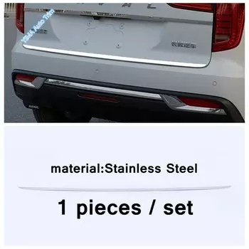 Для Haval Jolion 2021-2024 задняя крышка багажника, отделка задней двери, защитная полоса для ручки задней двери, высоко установленная наклейка на стоп-сигнал