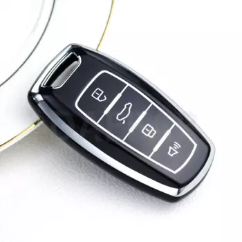 Для Haval Jolion 2022 M6 H6 H7 H8 H4 H9 F5 F7 F7X F7H H2S GMW Dargo Great Wall Корпус автомобильного ключа 4-кнопочный чехол из ТПУ для автомобильного ключа