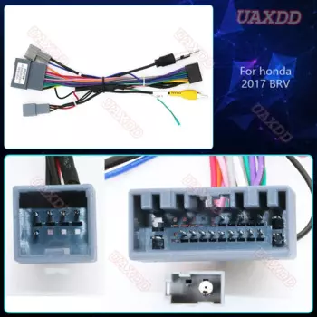 Для honda 2017 BRV автомобильное радио Android DVD стерео аудио экран мультимедийный видеоплеер навигация MP3 MP5 CD 16Pin кабели жгут проводов
