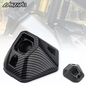 Для HONDA ADV150 2019-2022 выхлопная труба мотоцикла глушитель наконечник вентиляционное отверстие крышка защита украшения ABS пластиковые аксессуары углеродный дизайн